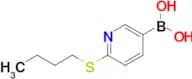 (6-(Butylthio)pyridin-3-yl)boronic acid