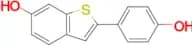2-(4-Hydroxyphenyl)benzo[b]thiophen-6-ol