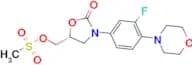 (R)-(3-(3-Fluoro-4-morpholinophenyl)-2-oxooxazolidin-5-yl)methyl methanesulfonate