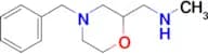 (4-Benzylmorpholin-2-ylmethyl)methylamine