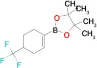 4,4,5,5-Tetramethyl-2-[4-(trifluoromethyl)-1-cyclohexen-1-yl]-1,3,2-dioxaborolane