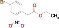 Ethyl 2-(4-bromo-2-nitrophenyl)acetate