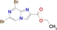 Ethyl 6,8-dibromoimidazo[1,2-a]pyrazine-2-carboxylate