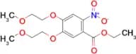 Ethyl 4,5-bis(2-methoxyethoxy)-2-nitrobenzoate