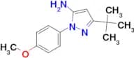 3-(tert-Butyl)-1-(4-methoxyphenyl)-1H-pyrazol-5-amine