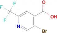 5-Bromo-2-trifluoromethyl-isonicotinic acid