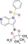 1-(Phenylsulfonyl)-3-(4,4,5,5-tetramethyl-1,3,2-dioxaborolan-2-yl)-1H-pyrrolo[2,3-c]pyridine