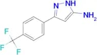 3-(4-(Trifluoromethyl)phenyl)-1H-pyrazol-5-amine