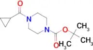 tert-Butyl 4-(cyclopropanecarbonyl)piperazine-1-carboxylate