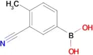 (3-Cyano-4-methylphenyl)boronic acid