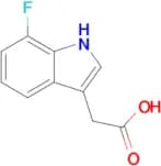 2-(7-Fluoro-1H-indol-3-yl)acetic acid