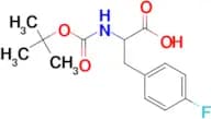 2-((tert-Butoxycarbonyl)amino)-3-(4-fluorophenyl)propanoic acid