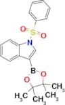 1-(Phenylsulfonyl)-3-(4,4,5,5-tetramethyl-1,3,2-dioxaborolan-2-yl)-1H-indole