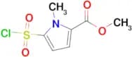 Methyl 5-(chlorosulfonyl)-1-methyl-1H-pyrrole-2-carboxylate