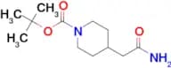 tert-Butyl 4-(2-amino-2-oxoethyl)piperidine-1-carboxylate