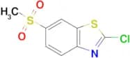 2-Chloro-6-(methylsulfonyl)benzo[d]thiazole