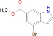Methyl 4-bromo-1H-indole-6-carboxylate