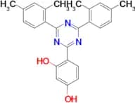 4-(4,6-Bis(2,4-dimethylphenyl)-1,3,5-triazin-2-yl)benzene-1,3-diol