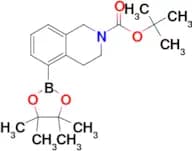 tert-Butyl 5-(4,4,5,5-tetramethyl-1,3,2-dioxaborolan-2-yl)-3,4-dihydroisoquinoline-2(1H)-carboxyla…
