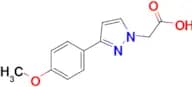 2-(3-(4-Methoxyphenyl)-1H-pyrazol-1-yl)acetic acid