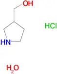 Pyrrolidin-3-ylmethanol hydrochloride hydrate