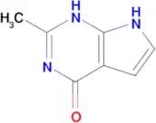 2-Methyl-1H-pyrrolo[2,3-d]pyrimidin-4(7H)-one
