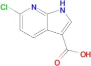 6-Chloro-1H-pyrrolo[2,3-b]pyridine-3-carboxylic acid