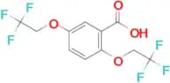 2,5-Bis(2,2,2-trifluoroethoxy)benzoic acid