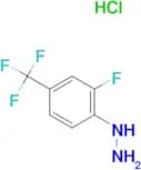 2-Fluoro-4-(trifluoromethyl)phenylhydrazine hydrochloride