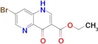 Ethyl 7-bromo-4-oxo-1,4-dihydro-1,5-naphthyridine-3-carboxylate