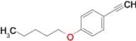 1-Eth-1-ynyl-4-(pentyloxy)benzene