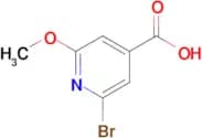 2-Bromo-6-methoxyisonicotinic acid