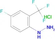(4-Fluoro-2-(trifluoromethyl)phenyl)hydrazine hydrochloride