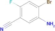 5-Amino-4-bromo-2-fluorobenzonitrile