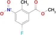 Methyl 5-fluoro-2-methyl-3-nitrobenzoate