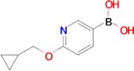 (6-(Cyclopropylmethoxy)pyridin-3-yl)boronic acid