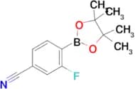 3-Fluoro-4-(4,4,5,5-tetramethyl-1,3,2-dioxaborolan-2-yl)benzonitrile
