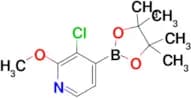 3-Chloro-2-methoxy-4-(4,4,5,5-tetramethyl-1,3,2-dioxaborolan-2-yl)pyridine