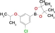 2-(3-Chloro-5-isopropoxyphenyl)-4,4,5,5-tetramethyl-1,3,2-dioxaborolane