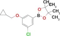 2-(3-Chloro-5-(cyclopropylmethoxy)phenyl)-4,4,5,5-tetramethyl-1,3,2-dioxaborolane