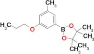 4,4,5,5-Tetramethyl-2-(3-methyl-5-propoxyphenyl)-1,3,2-dioxaborolane