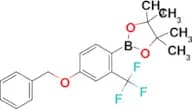 2-(4-(Benzyloxy)-2-(trifluoromethyl)phenyl)-4,4,5,5-tetramethyl-1,3,2-dioxaborolane