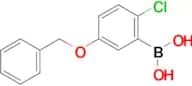 (5-(Benzyloxy)-2-chlorophenyl)boronic acid