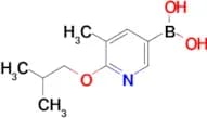 (6-Isobutoxy-5-methylpyridin-3-yl)boronic acid