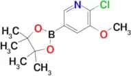2-Chloro-3-methoxy-5-(4,4,5,5-tetramethyl-1,3,2-dioxaborolan-2-yl)pyridine