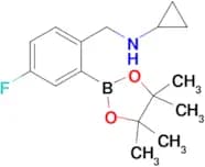 N-(4-Fluoro-2-(4,4,5,5-tetramethyl-1,3,2-dioxaborolan-2-yl)benzyl)cyclopropanamine