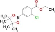 Ethyl 2-chloro-4-(4,4,5,5-tetramethyl-1,3,2-dioxaborolan-2-yl)benzoate