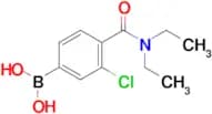 (3-Chloro-4-(diethylcarbamoyl)phenyl)boronic acid