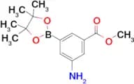 Methyl 3-amino-5-(4,4,5,5-tetramethyl-1,3,2-dioxaborolan-2-yl)benzoate