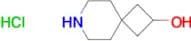 7-Azaspiro[3.5]nonan-2-ol hydrochloride